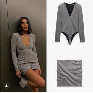 Zara Gray Women's Bodysuit